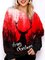 Sudadera Manga Larga De Navidad Monigote De Nieve Algodón Mezclado